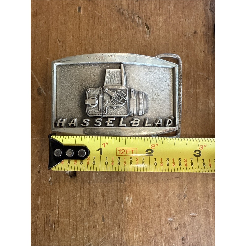 Vintage‎ Jostens Sterling Hasselblad Camera Belt Buckle - Picture 11 of 12